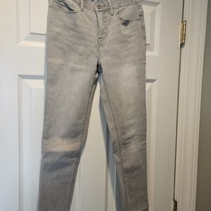 White House Black Market Gray Jeans
